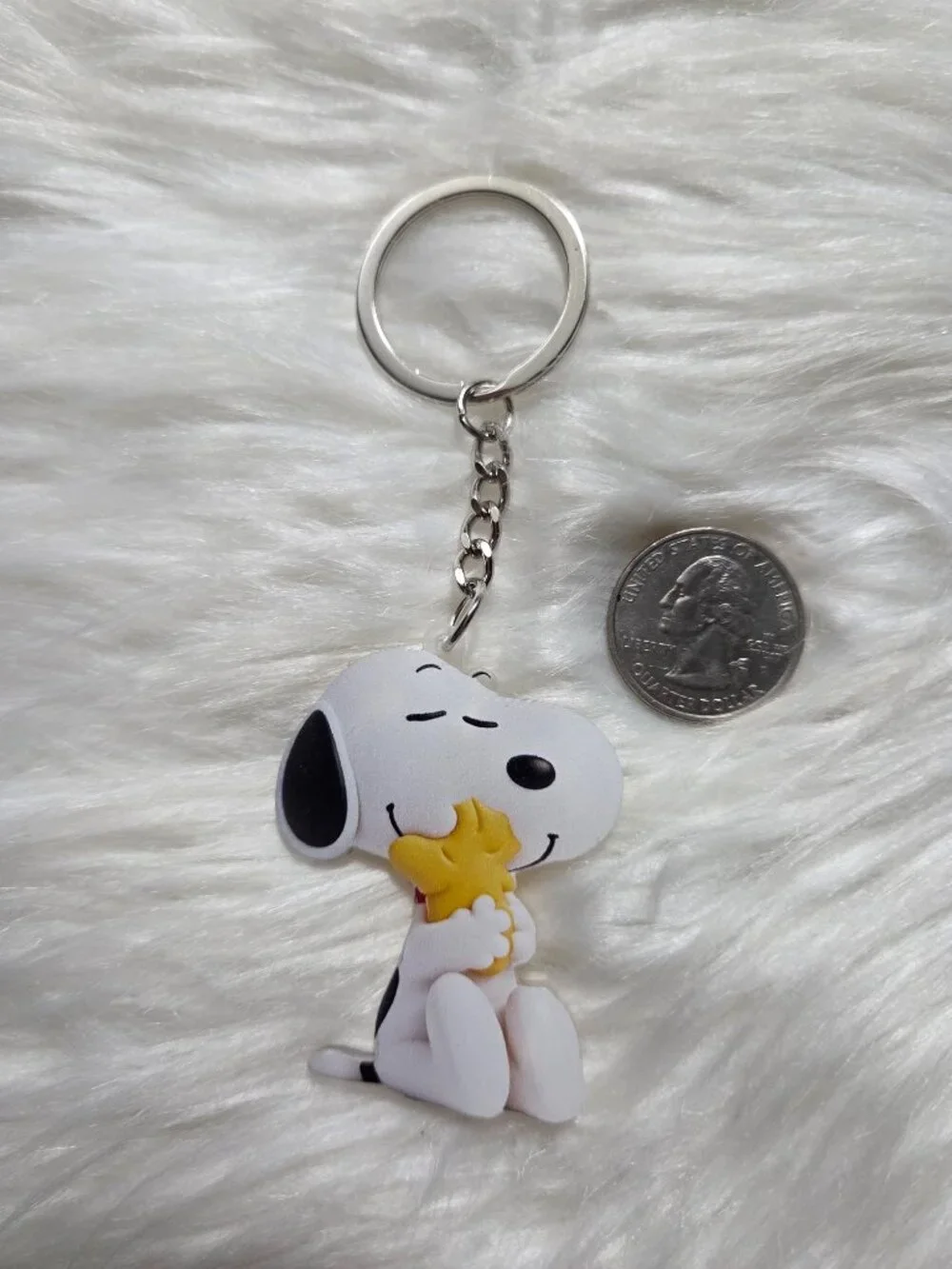 Snoopy & Woodstock Keychain